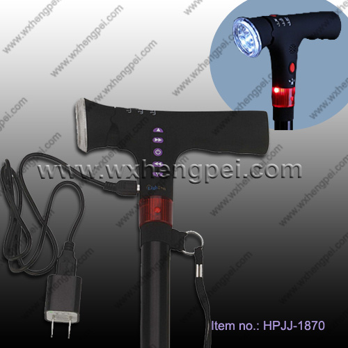 Rechargeable multi-function walking stick /multi-function crutch