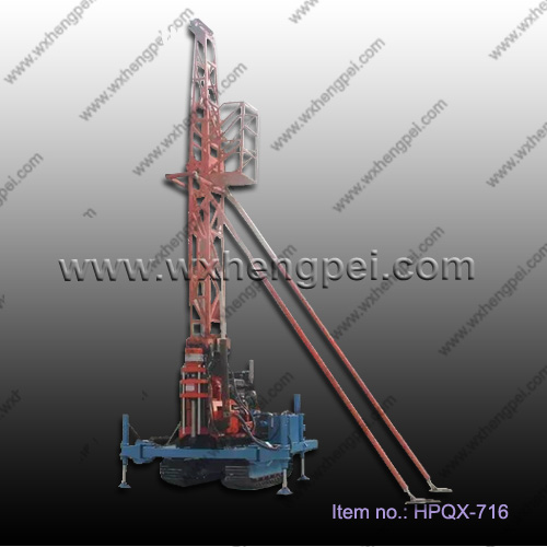 Engineering geological crawler drilling machine with tower GXY-2T