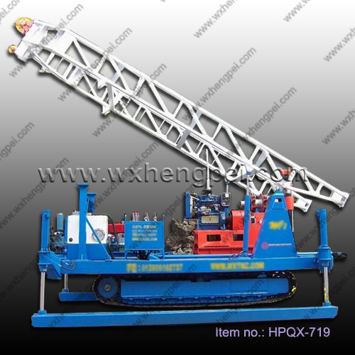 Geological exploration drilling machine with crawler GXYL-1