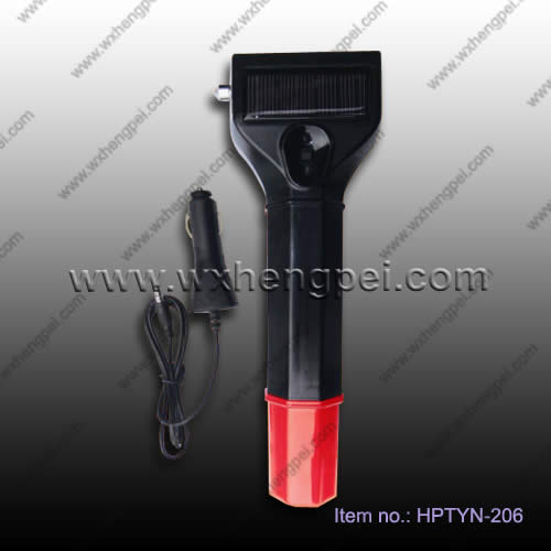 12V car solar flashlight (HPTYN-206)