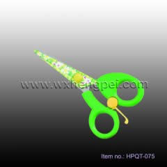 colorful children plastic scissors (HPQT-075)