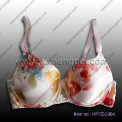 printed silk bra (HPFZ-3004)