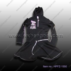girls blouse and skirt (HPFZ-1550)