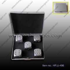 pocket aluminum dice set (HPJJ-496)
