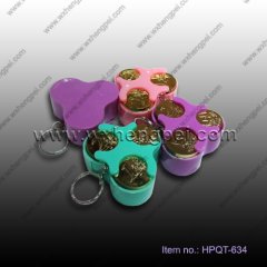 plastic coin holder (HPQT-634)