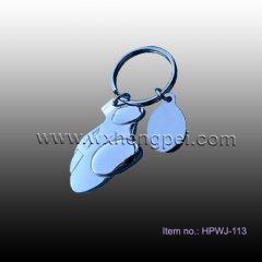 Metal Keychain fashion keychain (HPWJ-113)
