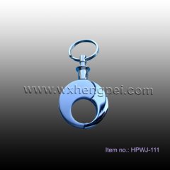 fashion metal keychain cute metal keychains (HPWJ-111)