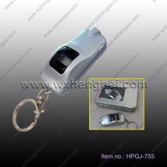 car shape digital tire pressure gauge keychain (HPGJ-755)