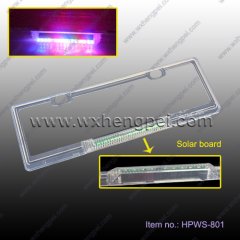 LED solar License plate frame (HPWS-801)