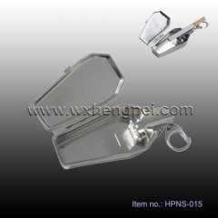 stainless ashtray with keychain (HPNS-015)