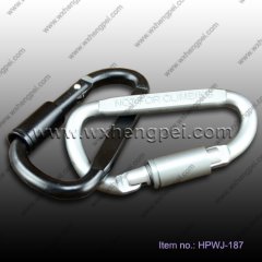 2013 new design matte carabiner buckle (HPWJ-187)