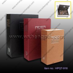 2013 new design english dictionary book money bank with lock(