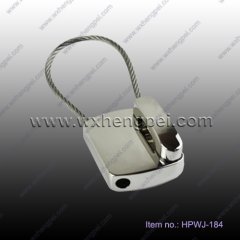 Creative key chain with wire rope(HPWJ-184)