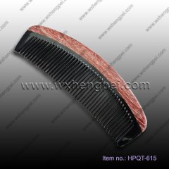 2013 new style ironwood and horn comb(HPQT-615)