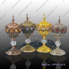 Metal Electronic Incense Burner new style Arabic style metal