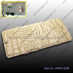 artificial crocodile leather car sun visor holder(HPNS-2208)