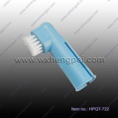 Plastic pet teeth brush(HPQT- 722)