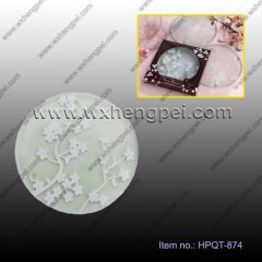Wedding high grade glass mat (-1 on loaded circular transpare